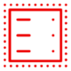 Red hat Virtual server stack icon