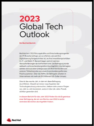Global Tech Outlook Report 2023 Global Tech Outlook Report 2023
