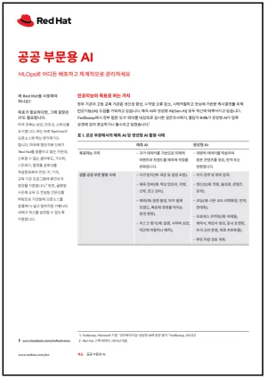공공 부문용 AI