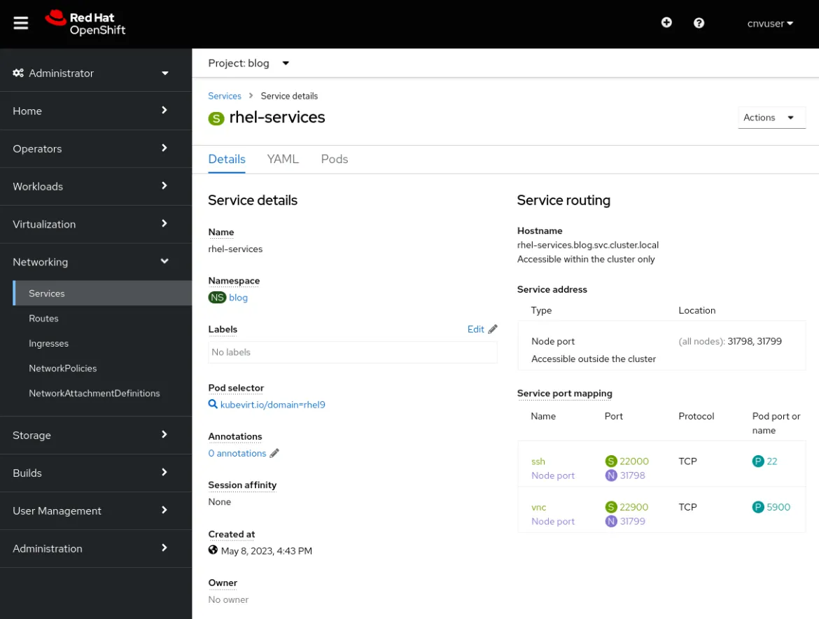 service-rhel-services